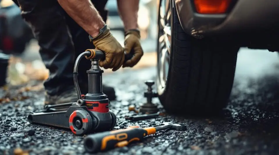 Flat Tire Change Service Akron